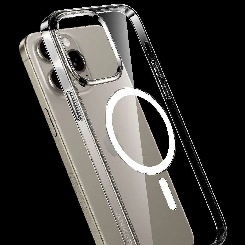 iPhone 15 Pro Max Magnetic Case with Magsafe - Slim Protective Cover for Wireless Charging | Perfect for Work, Travel & Everyday Use