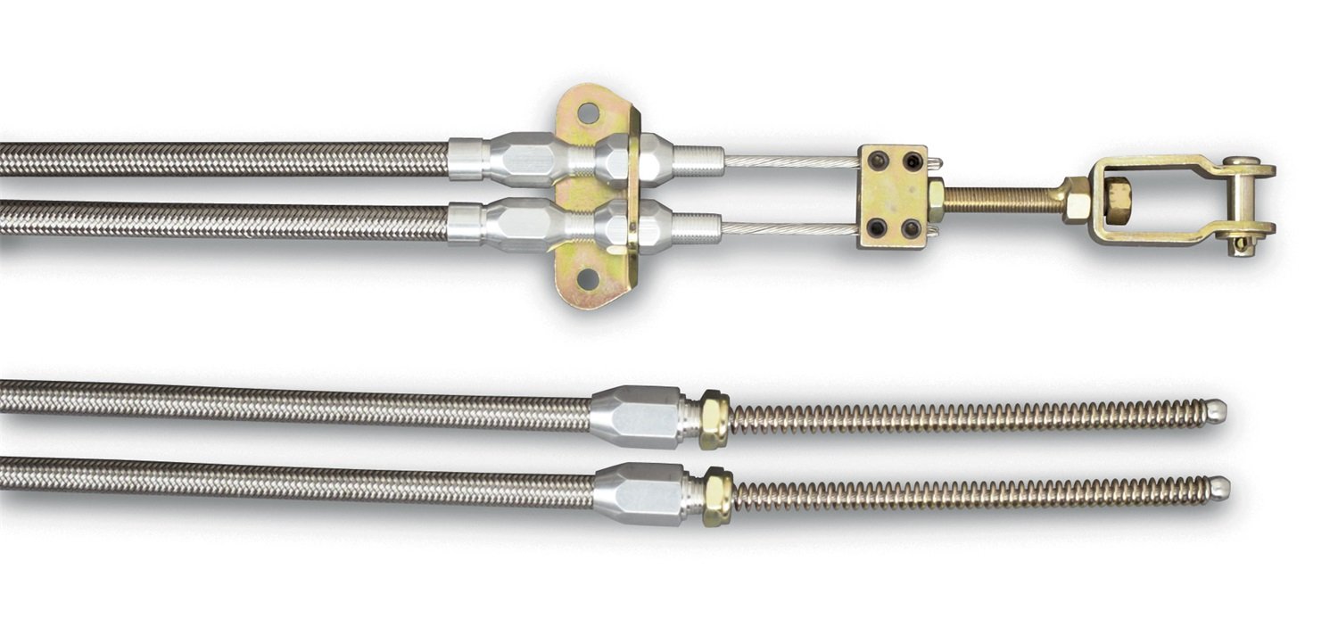 Lokar EC-80FHT Universal Emergency Brake Cable - High-Quality Stainless Steel for Cars, Trucks & SUVs | Perfect for Off-Roading, Towing & Emergency Repairs