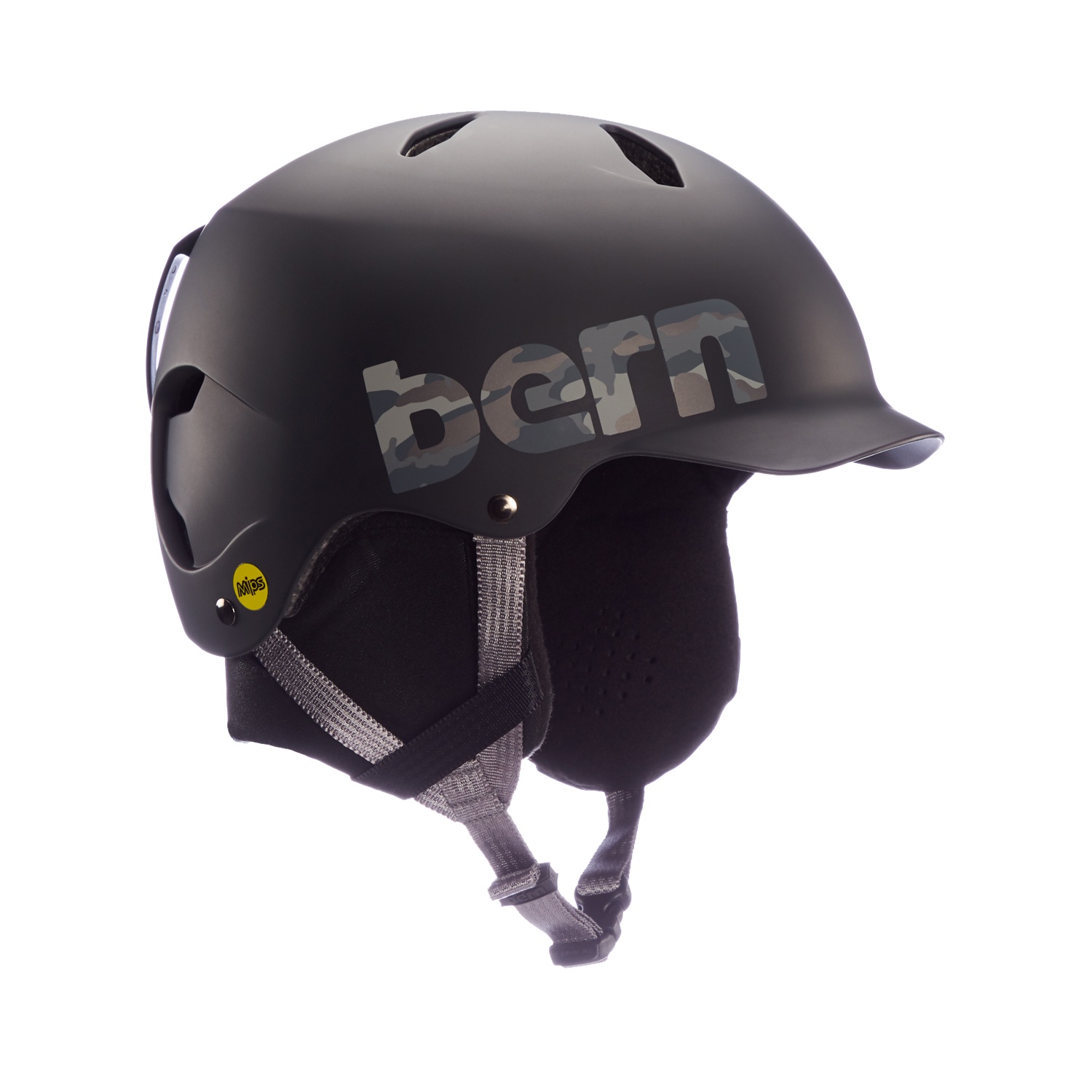 Bandito Winter Helmet with Built-in Compass - Adjustable Fit for Skiing, Snowboarding & Outdoor Adventures (Cold Weather Safety Gear)