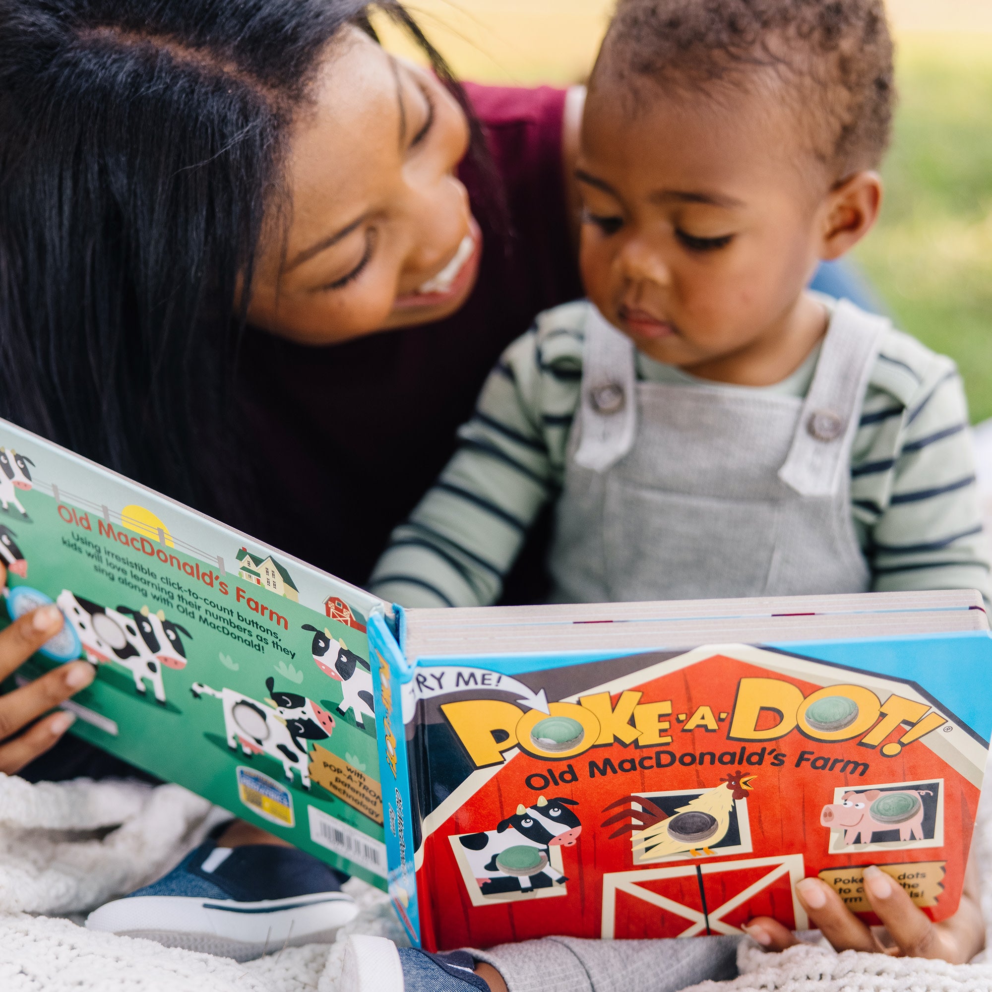 Poke a Dot: Old MacDonald’s Farm Interactive Book for Kids – Fun Farm Animal Learning & Fine Motor Skills Development | Perfect for Preschool, Travel & Bedtime Storytime