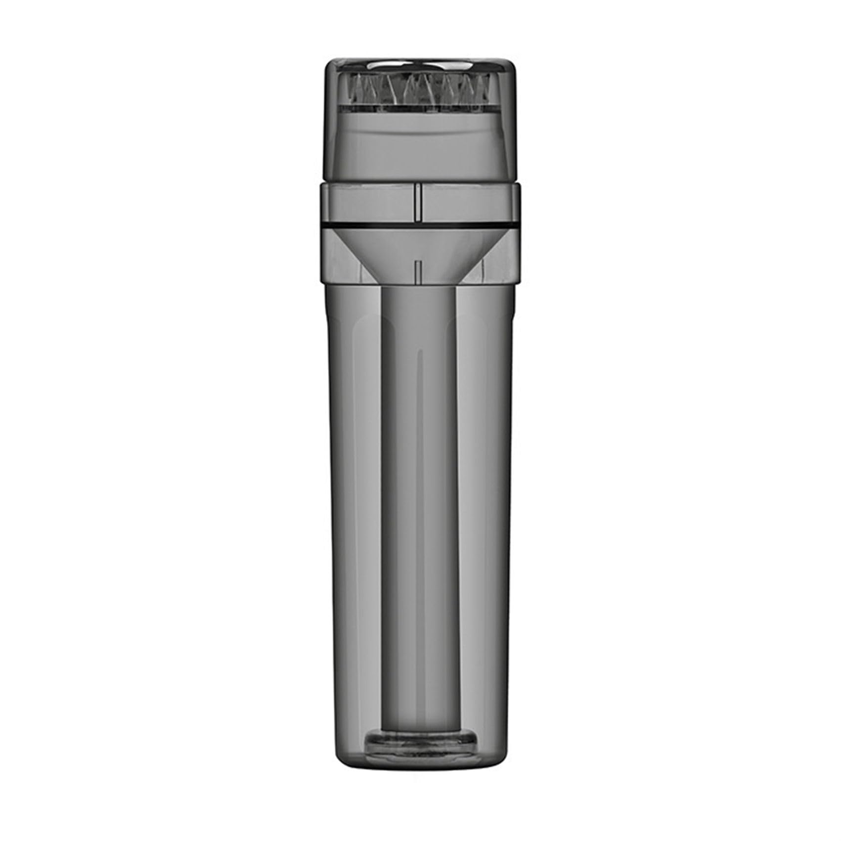 Zablender - 2025 New Portable Weed Grinder and Cone Loader for Herbs & Spices | Compact Gray Design for Travel, Camping & On-the-Go Use