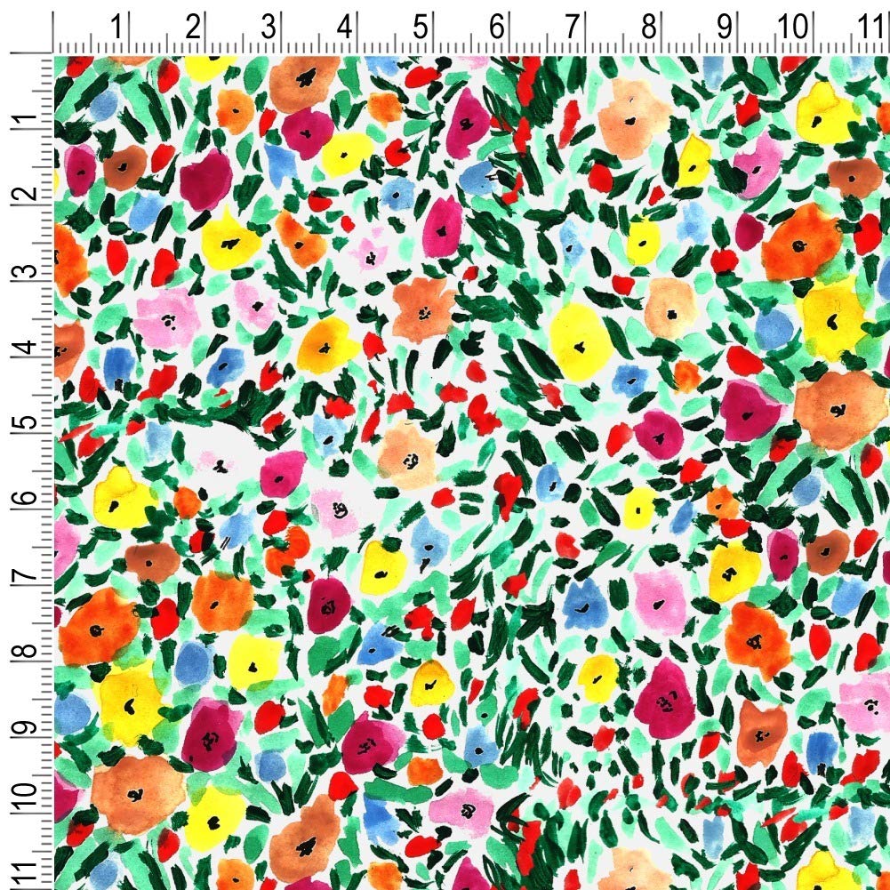 Flower Garden Gift Wrap Paper Rolls - Eco-Friendly Wrapping Paper for Birthdays, Weddings & Holidays - GRAPHICS & MORE Premium Wrapping Paper for DIY Crafts, Gift Bags & Present Wrapping