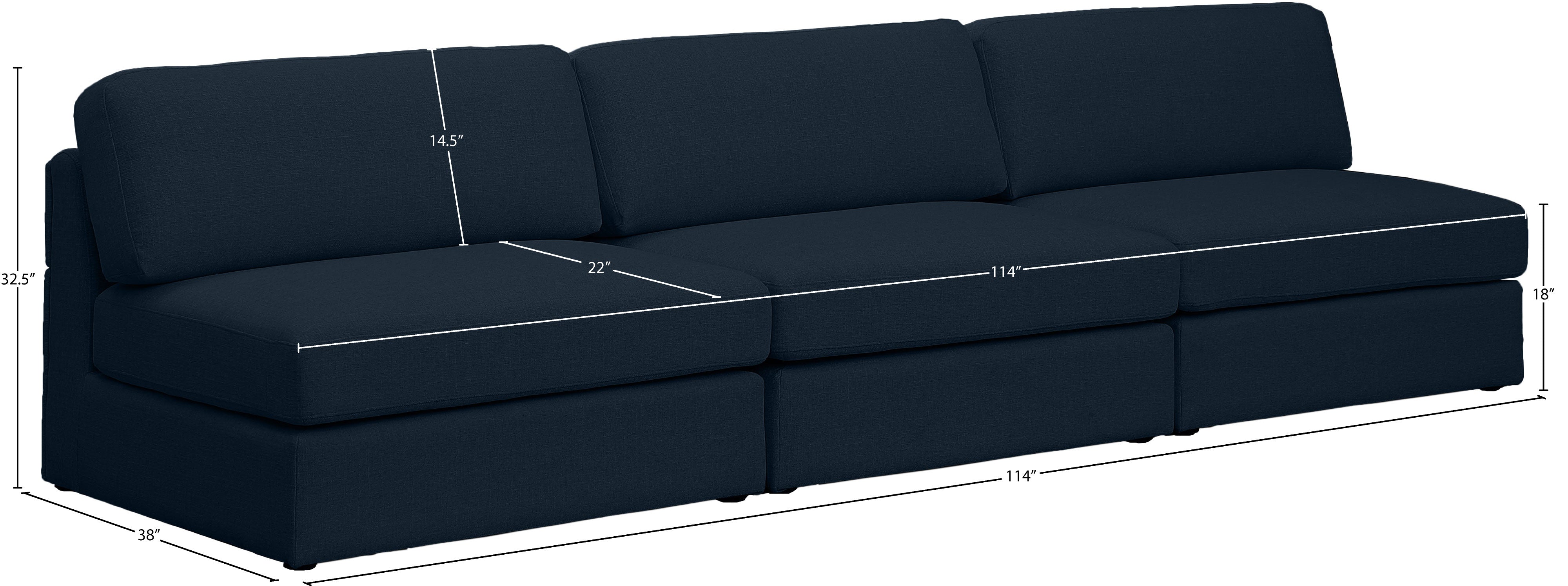 Beckham Durable Linen Textured Fabric Modular Sofa Set - Modern Sectional Couch for Living Room, Lounge & Home Theater | Comfortable & Stylish Furniture for Family Gatherings