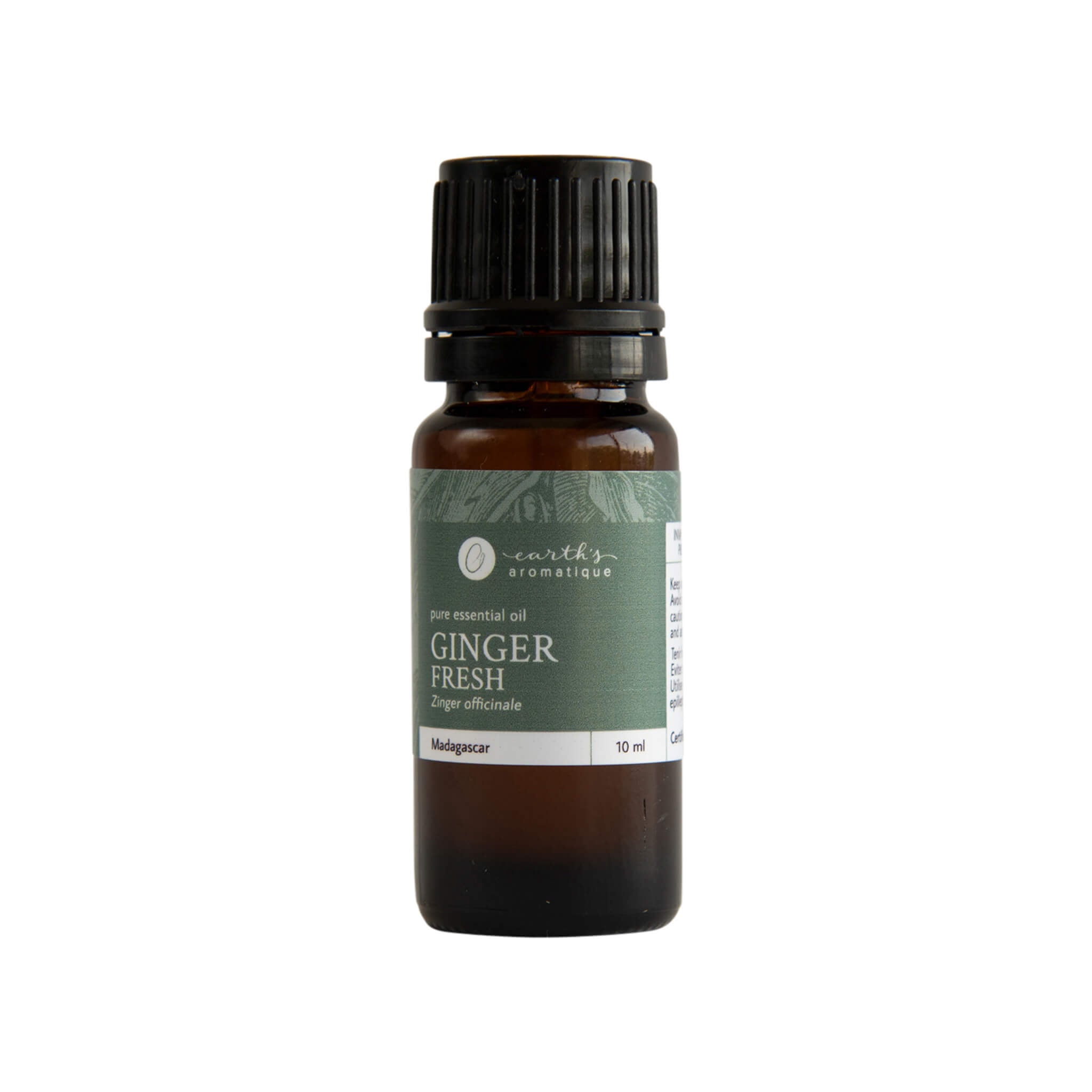 Pure Ginger Essential Oil for Aromatherapy, Massage & DIY Skincare - 100% Natural & Therapeutic Grade