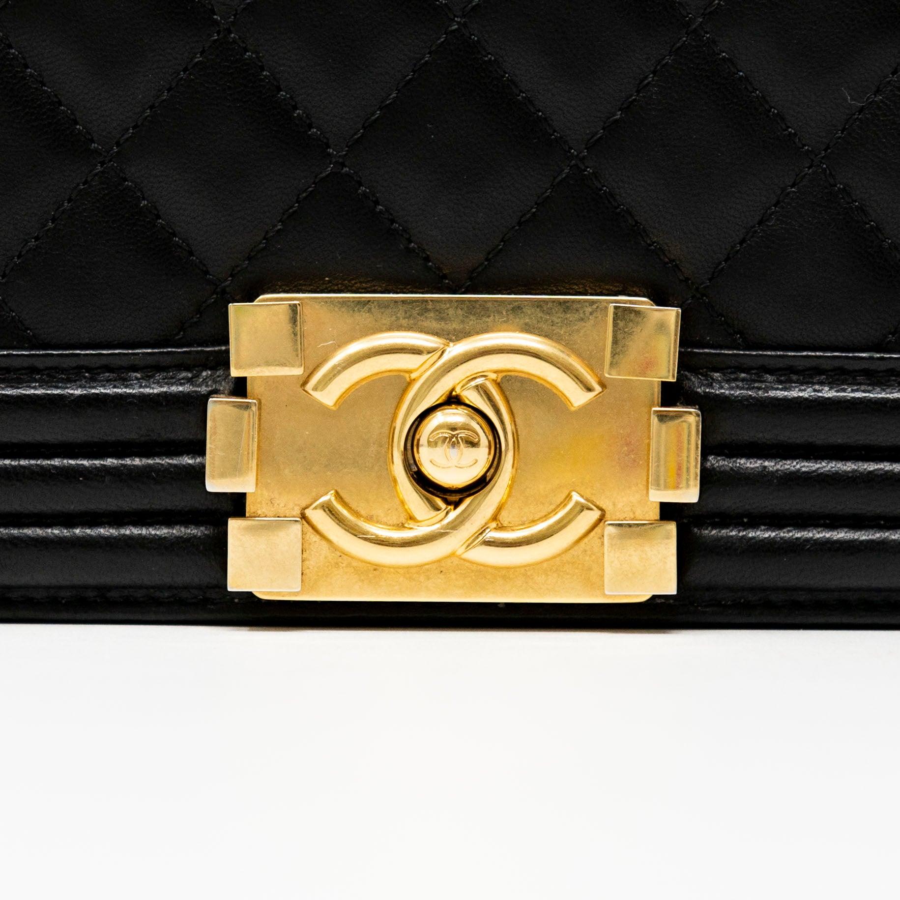 Chanel Black Large Boy Bag - Luxury Designer Handbag for Women | Perfect for Evening Parties, Work & Special Occasions