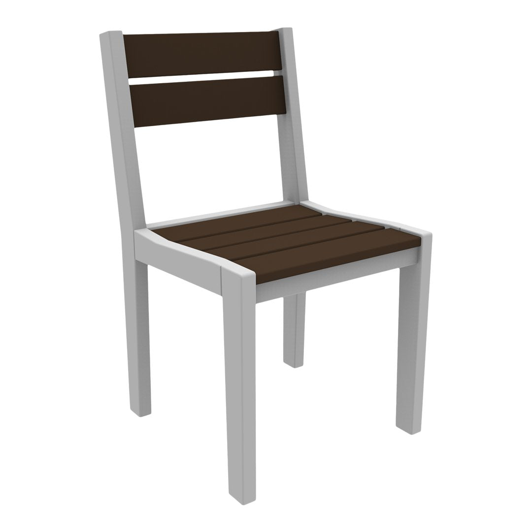 Stylish Coastline Cafe Dining Chair - Modern Wooden Bistro Chair for Kitchen, Restaurant & Patio - Perfect for Home, Cafe & Outdoor Dining