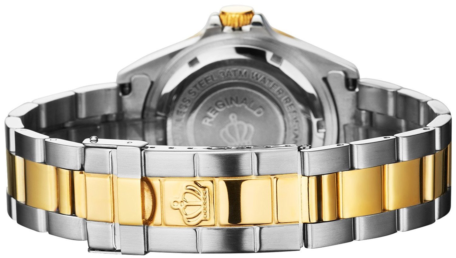 Luxury Men's Watch with Rotatable Bezel & Sapphire Glass - Stainless Steel Silver Tone Quartz Watch with Luminous Hands | Perfect for Business, Formal Events & Everyday Wear
