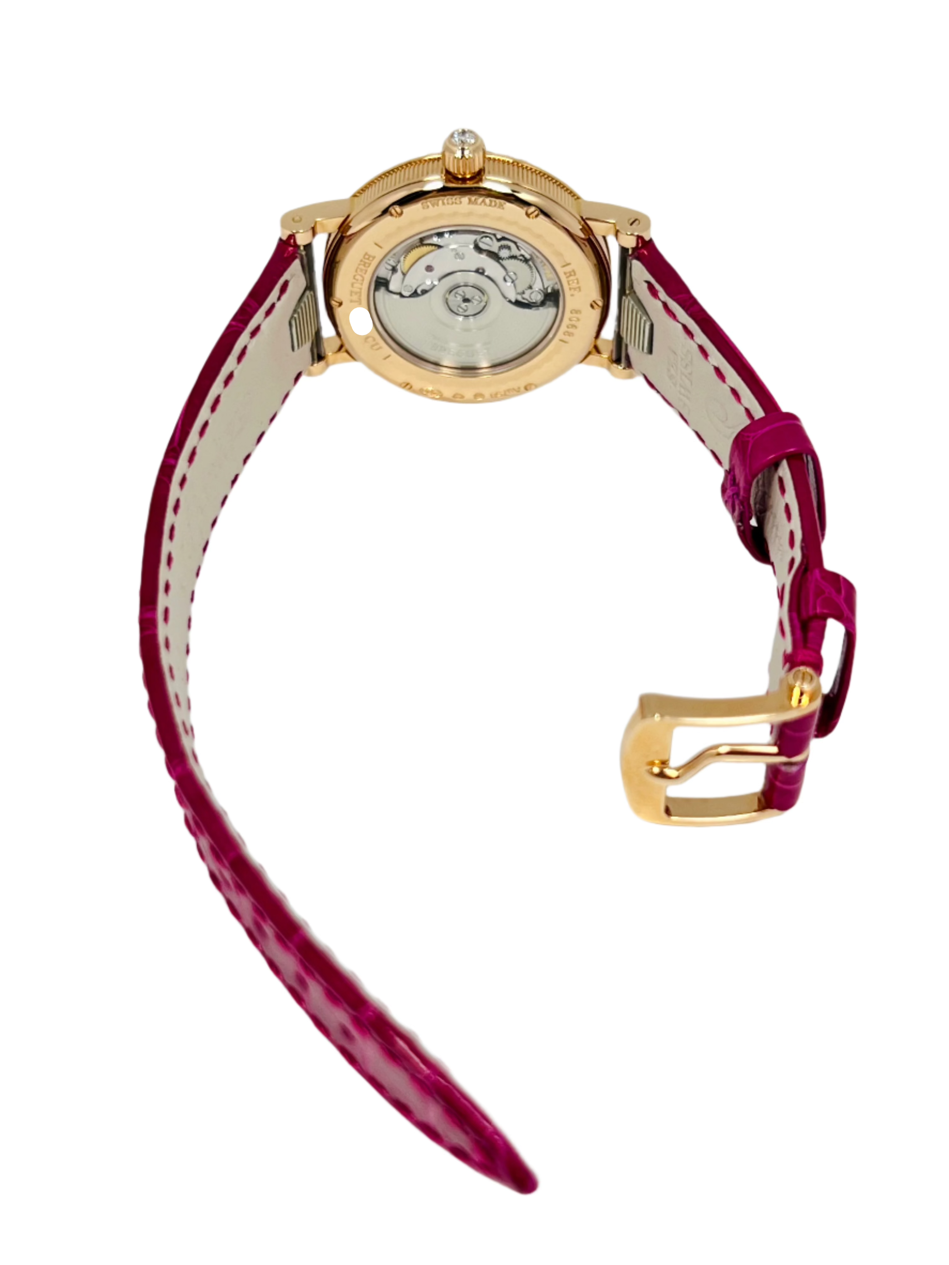 Breguet Classique 18K Rose Gold Diamond Ladies Watch - Luxury Women's Timepiece for Formal Events & Special Occasions