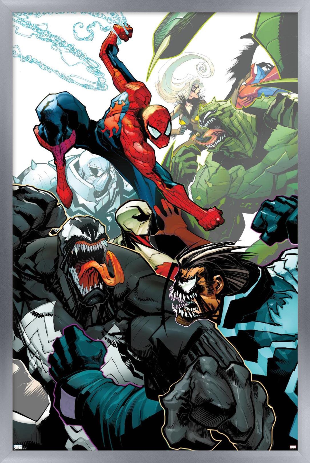 Marvel Comics Spider-Man vs Venom #160 Wall Poster - 22.4