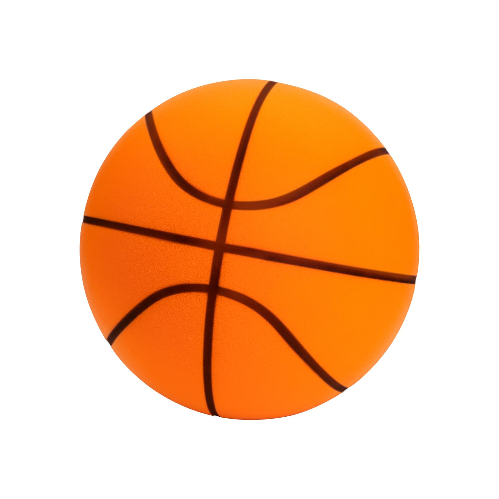 2024 Silent Foam Basketball - No.7 Size Indoor Training Ball for Quiet Dribbling & Bounce - Perfect for Apartment Practice, Late-Night Drills & Noise-Sensitive Areas