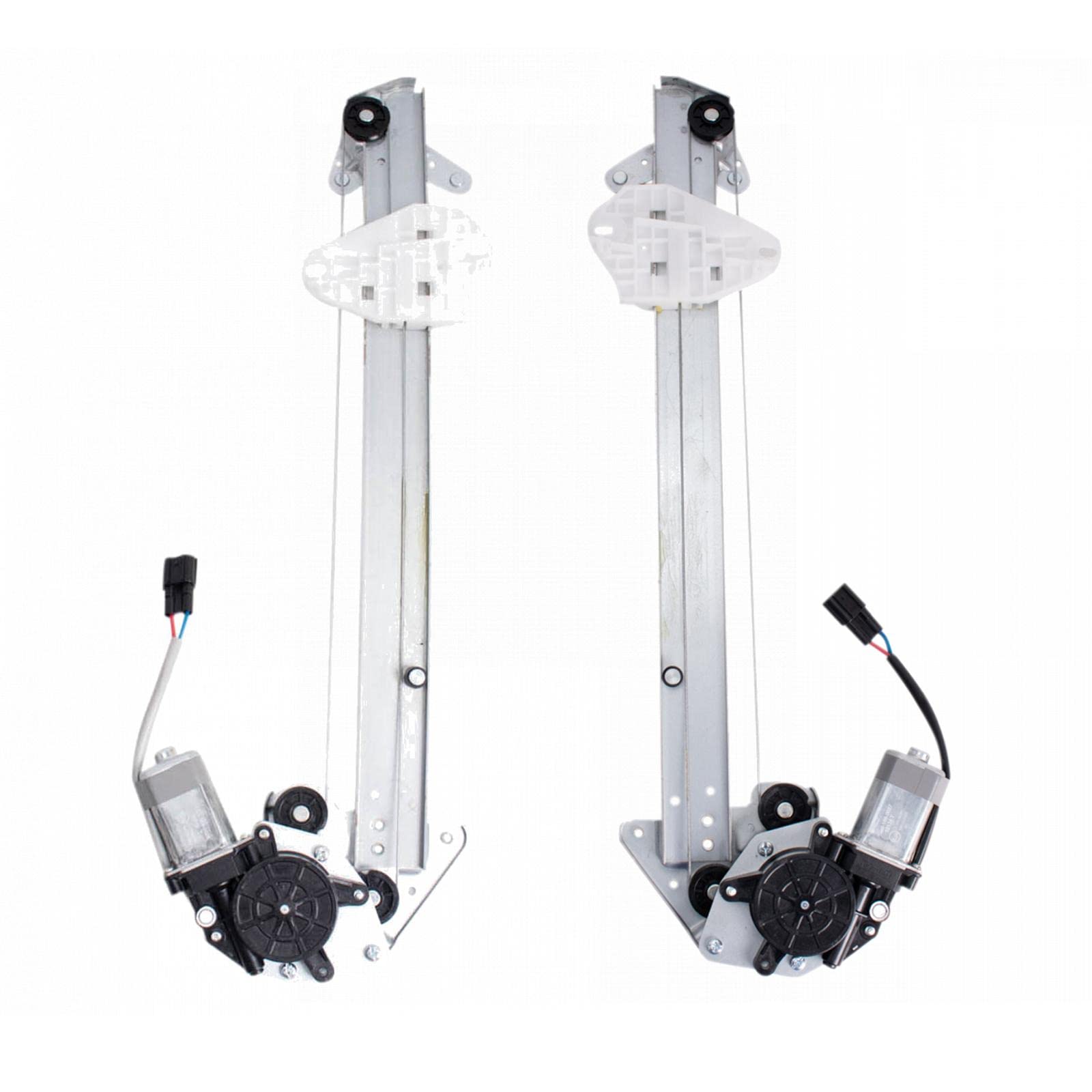 TRQ Rear Window Regulator Set with Power Window Motor Assembly - Compatible with 2017-2022 Honda CR-V - Easy DIY Installation for Smooth Window Operation