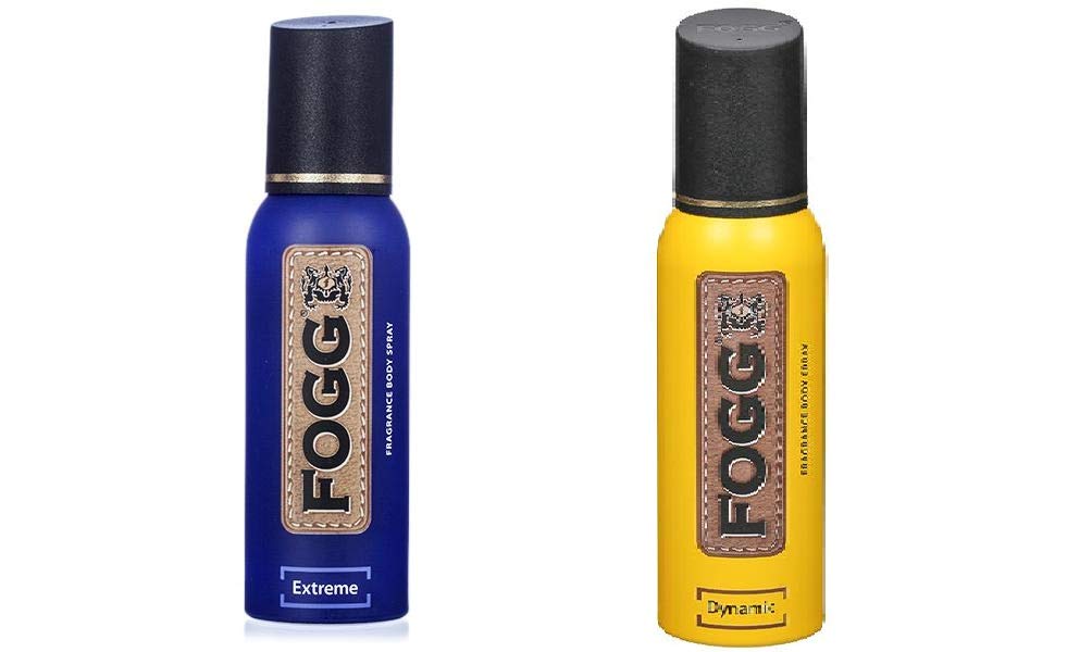 Fogg Dynamic + Extreme Deodorant Spray for Men - 240ml (120ml x 2) | Long-Lasting Freshness & Odor Protection | Gym, Work & Daily Use