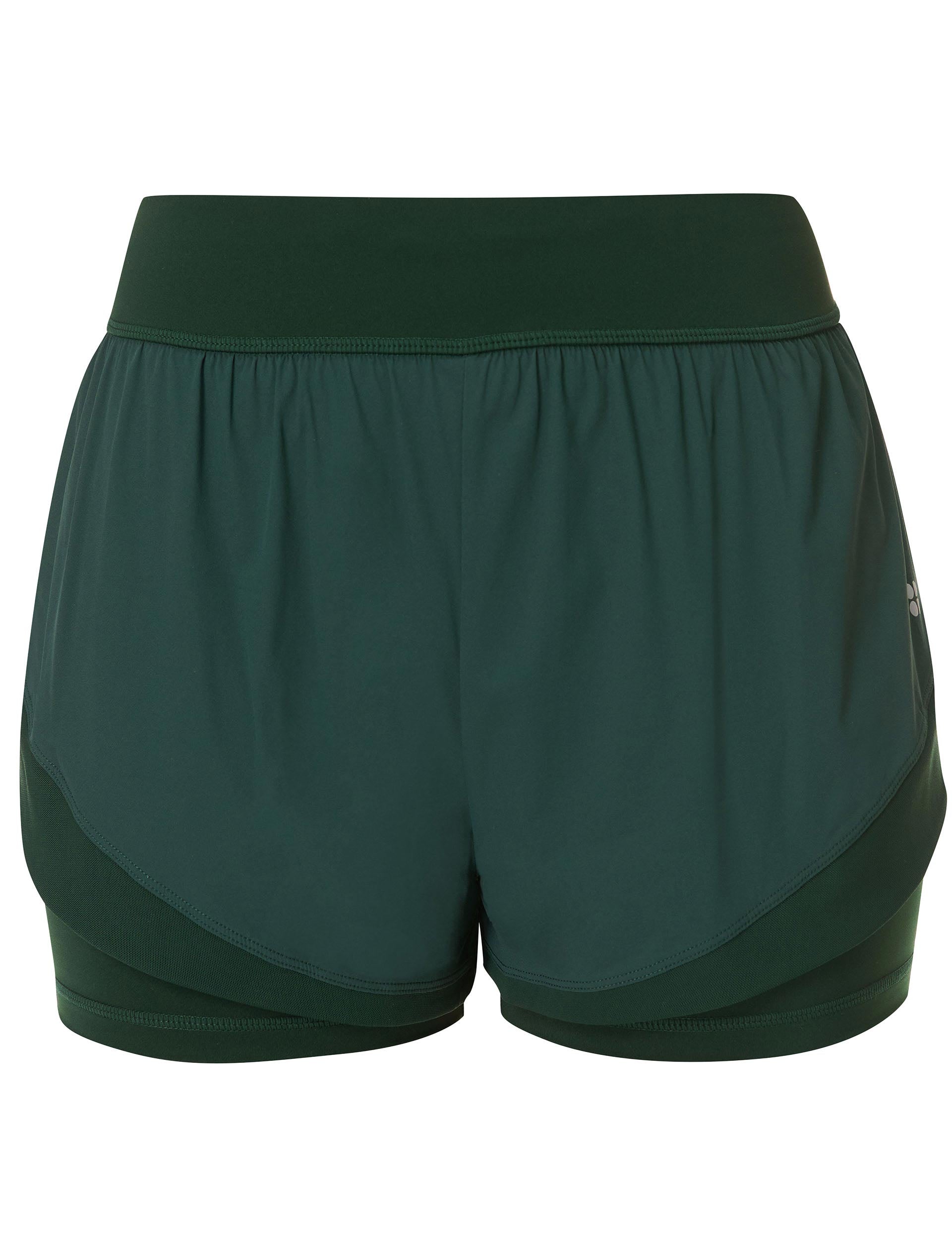 Tempo Run Shorts for Men & Women - Lightweight Cedar Green Running Shorts with Pockets | Perfect for Jogging, Gym Workouts & Outdoor Activities