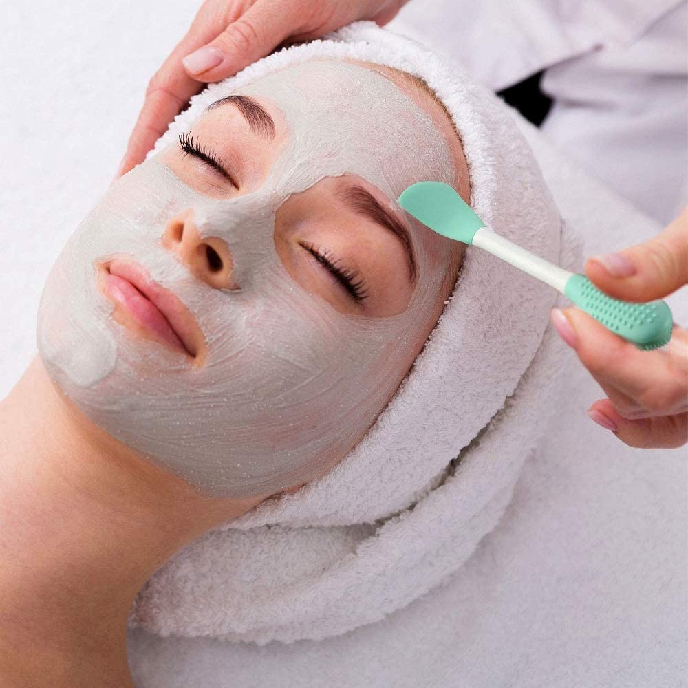 ZemGlam 3-in-1 Silicone Face Scrubber & Cleansing Brush - Gentle Exfoliator for Pore Cleansing, Blackhead Removal & Deep Facial Cleaning | Perfect for Daily Skincare Routine & Travel-Friendly Beauty Tool