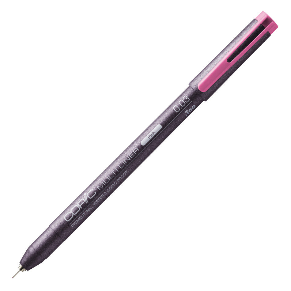 Copic MultiLiner Drawing Pen Set - Fine Tip Pink Ink Markers for Sketching, Illustration & Calligraphy - Perfect for Artists, Designers & Bullet Journaling