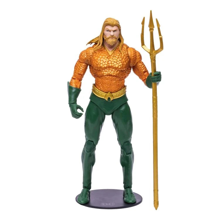 DC Multiverse Aquaman Action Figure - 7-Inch Collectible with Accessories - Perfect for Display, Gifts, and Comic Book Fans