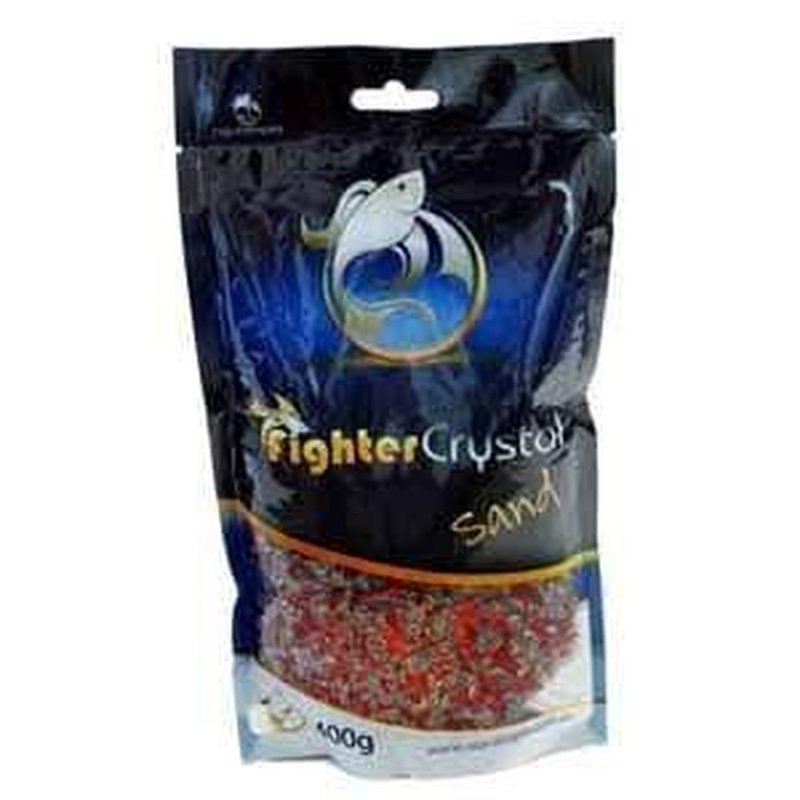 Aquatopia Betta Crystal Sand 400g - Natural Red Gravel for Betta Fish Tank, Aquarium Substrate - Perfect for Fish Tank Decoration & Plant Growth