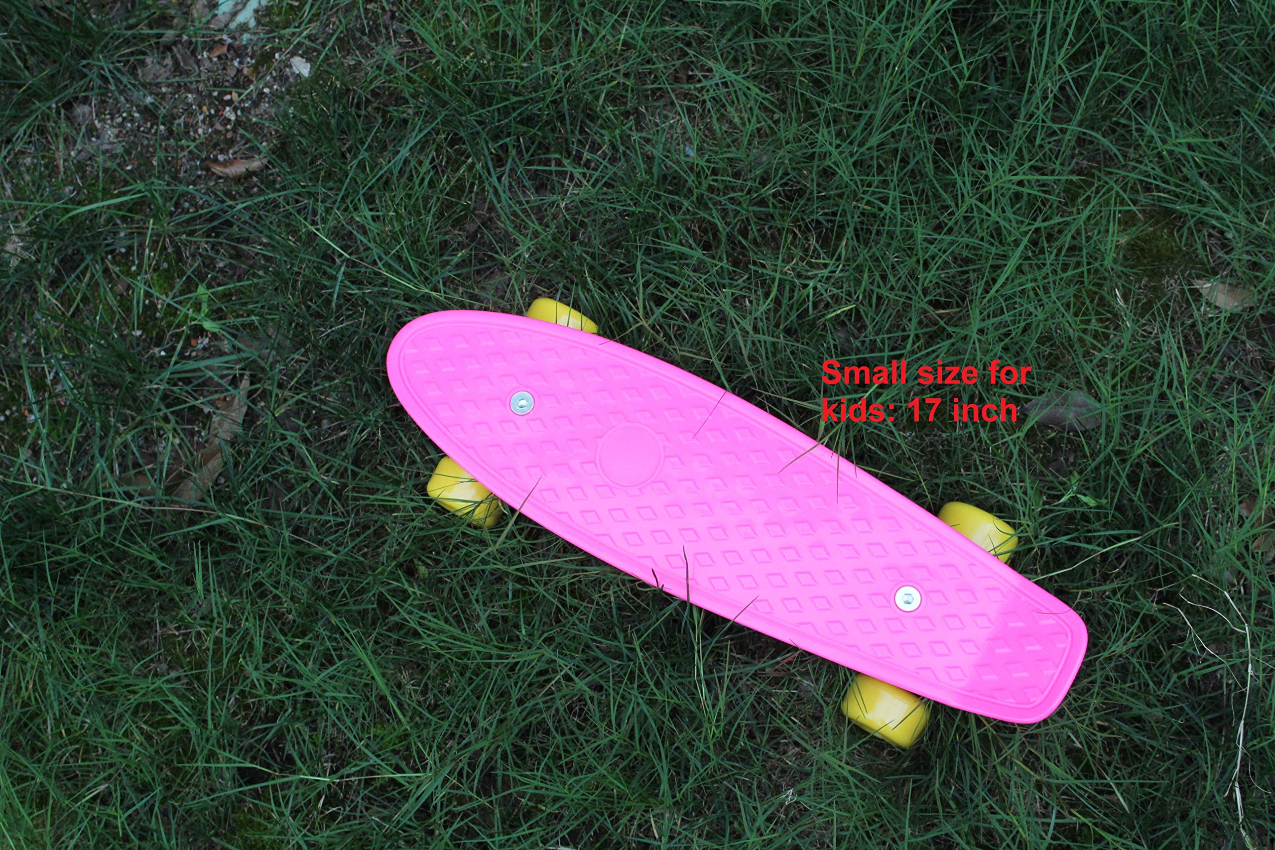 Best Mini Skateboard & Mini Cruiser for Beginners - Portable & Lightweight for Commuting, Campus Riding & Fun Tricks