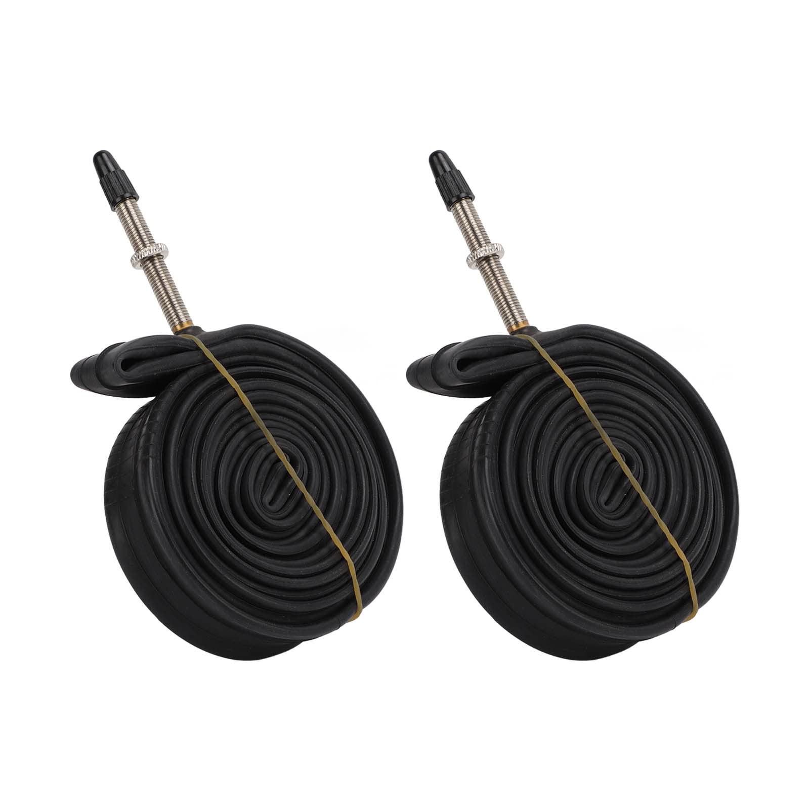 FOUF 700c Bike Inner Tube - Butyl Rubber, Shock Absorbing, Sealing & Electrical Insulation - Includes 2 Tire Levers - Compatible with Road Bikes & Mountain Bikes - Perfect for Commuting, Cycling Tours & Off-Road Adventures