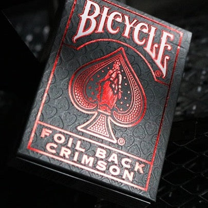 Premium Bicycle Metalluxe Playing Cards - Elegant Red Finish for Poker, Magic Tricks & Cardistry | Ideal for Card Games, Collectors & Professional Performers