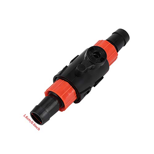 **TOPINCN Aquarium Water Control Valve - Quick Release Handle Fish Tank Water Changer Valve with Hose Pipe Connector for Easy Water Changes (Perfect for Freshwater & Saltwater Tanks)**