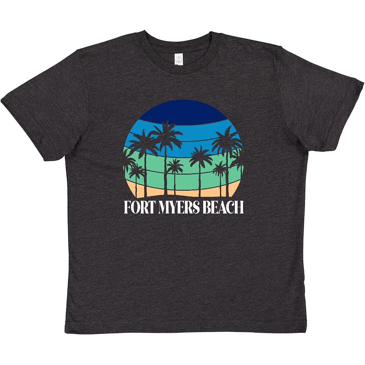 Inktastic Fort Myers Beach Vacation Trip Youth T-Shirt - Comfortable Kids Travel Shirt for Florida Beach Holidays & Summer Family Trips