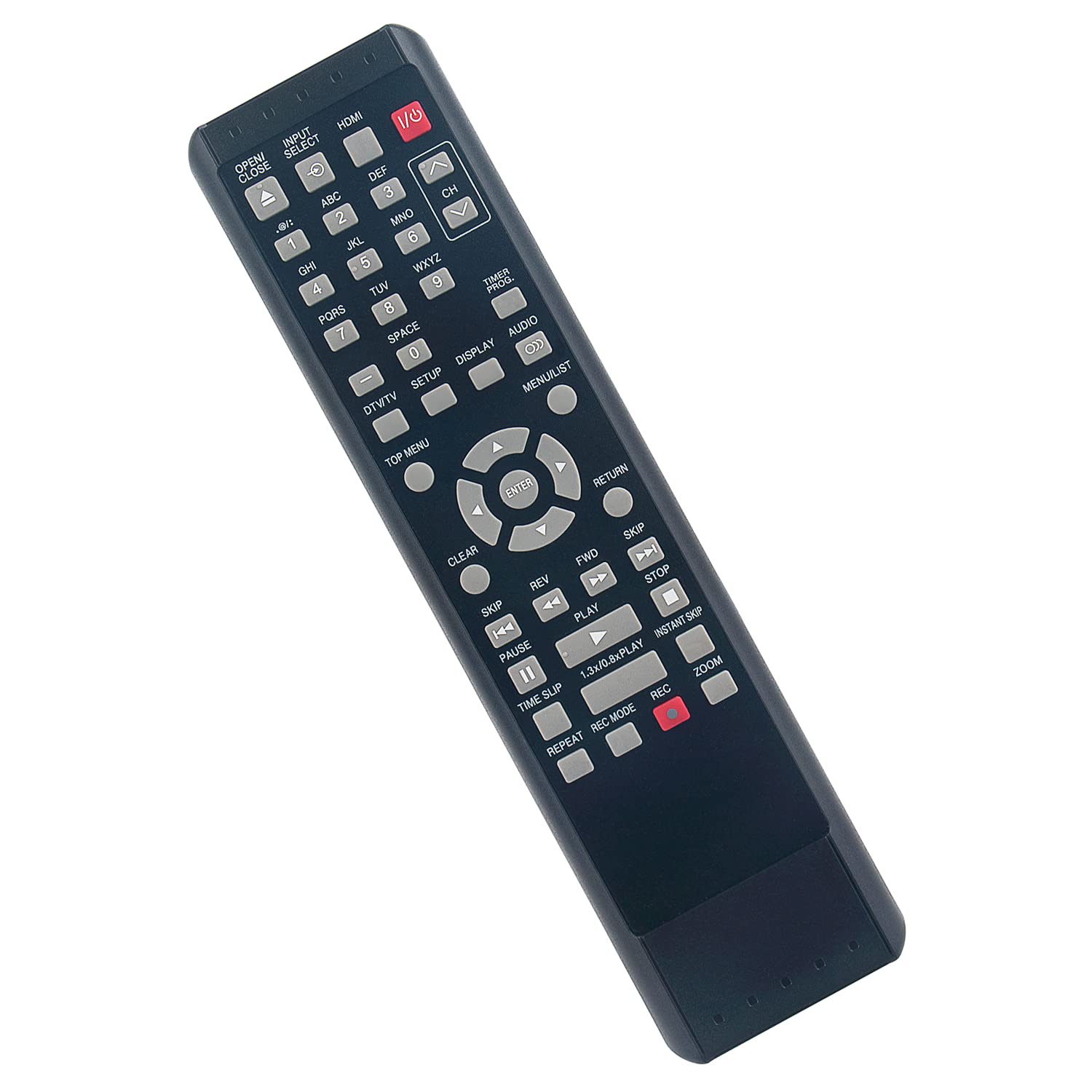 SE-R0264 Replacement Remote Control for Toshiba DVD Video Recorder Models D-R550KU/D-R550/D-R560KU/D-R560/D-R570KU/D-R570/DR550KU/DR550/DR560KU/DR560/DR570KU/DR570 - Perfect for Home Entertainment & Media Playback