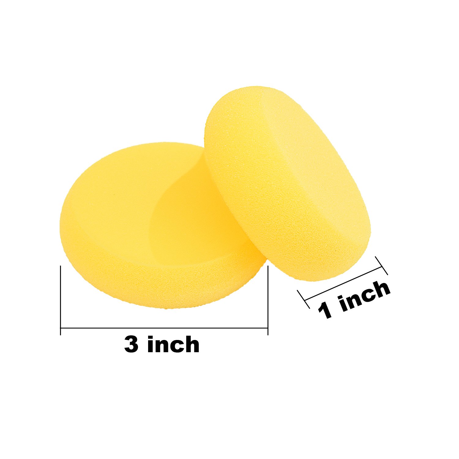 20 Pack Painting Sponge Artist Sponges - 3 Inch Synthetic Watercolor Sponges for Acrylic, Oil & Watercolor Painting - Perfect for Canvas, Paper & DIY Art Projects