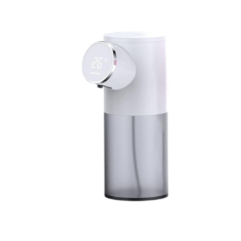 Rechargeable Automatic Sensor Soap Dispenser with LCD Display - 320ml Large Capacity Touchless Hand Sanitizer for Kitchen, Bathroom & Office | Smart Dish Soap Dispenser for Home & Commercial Use