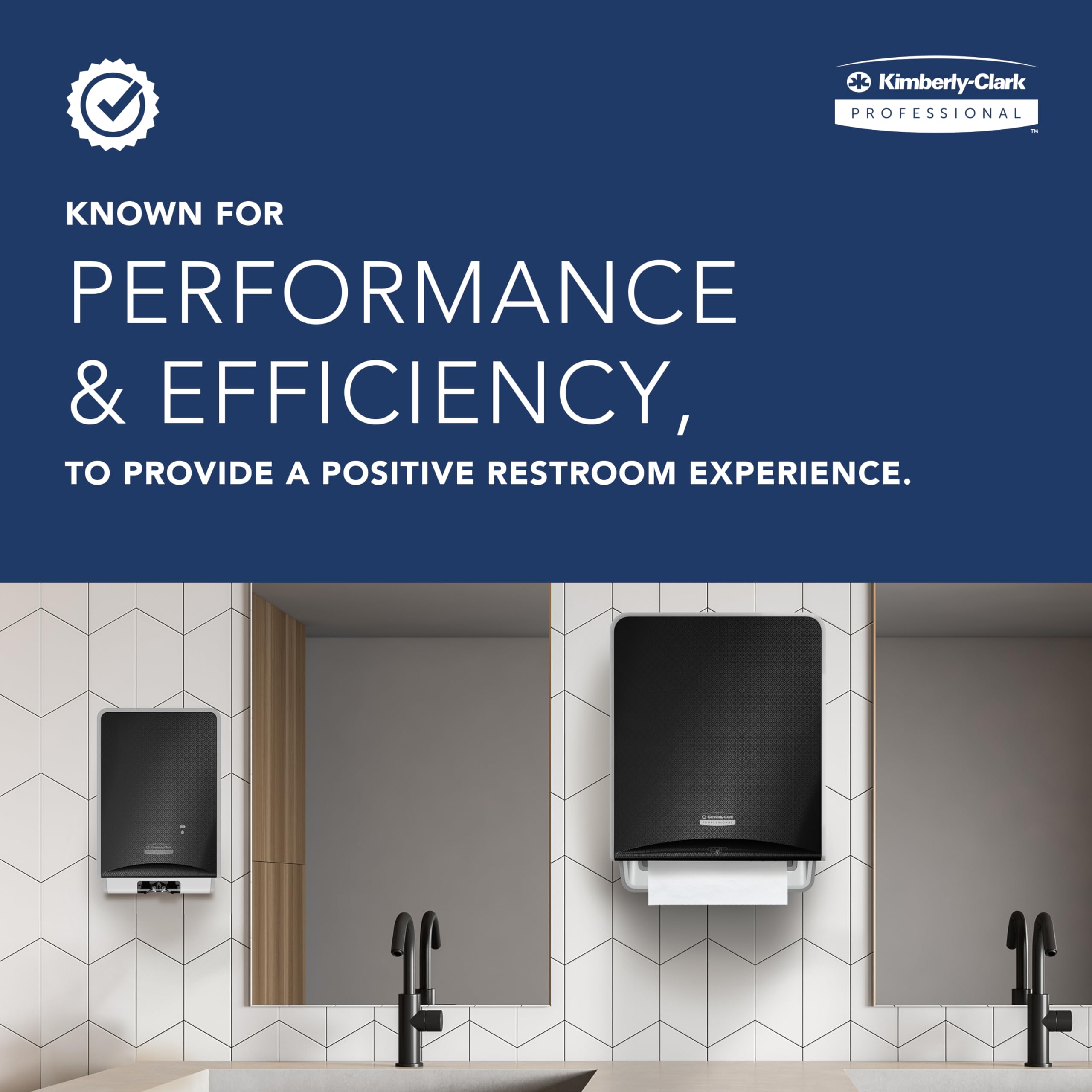 Kimberly-Clark Professional Folded Paper Towel Dispenser - Soft Grey Countertop Hand Towel Holder (13.3x9x5.2 inches) for Restaurants, Offices & Home Kitchens - Pack of 1 (Model 55760)
