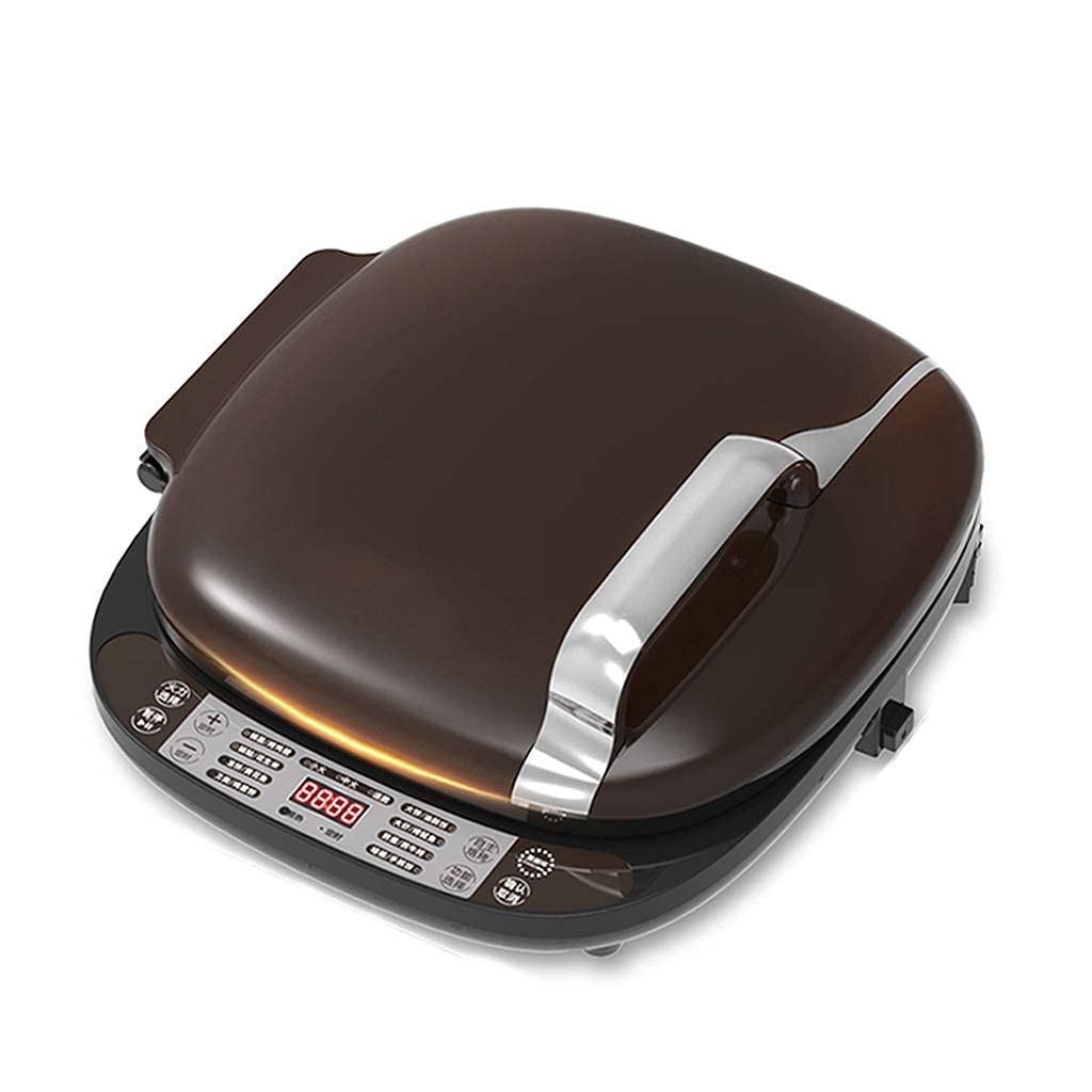 JJINPIXIU 1350W Double-Sided Electric Griddle - Nonstick Pancake Maker, Pizza Cooker & Breakfast Grill for Home, Kitchen, Camping - Perfect for Pancakes, Sandwiches, Quesadillas and Family Meals