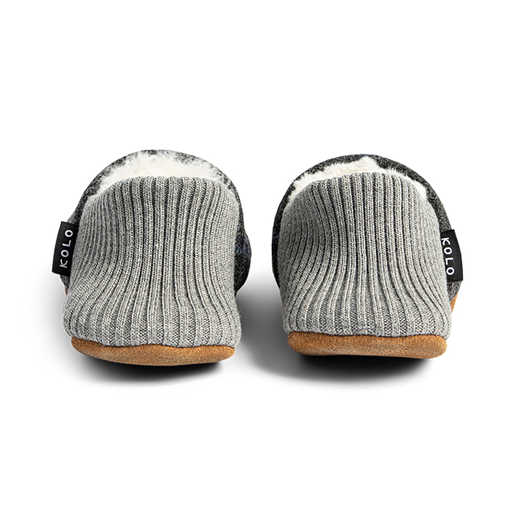 Finn Tweed House Shoes - Warm Fur Lined Indoor Slippers for Men & Women - Cozy Home Comfort for Winter & Relaxation