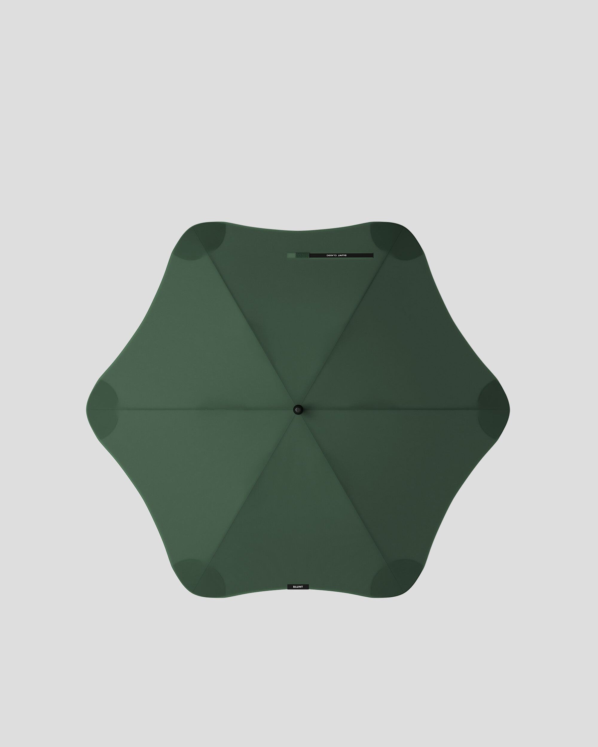 Blunt Classic Windproof Umbrella - Green - Perfect for Outdoor Adventures, Travel & Rainy Days