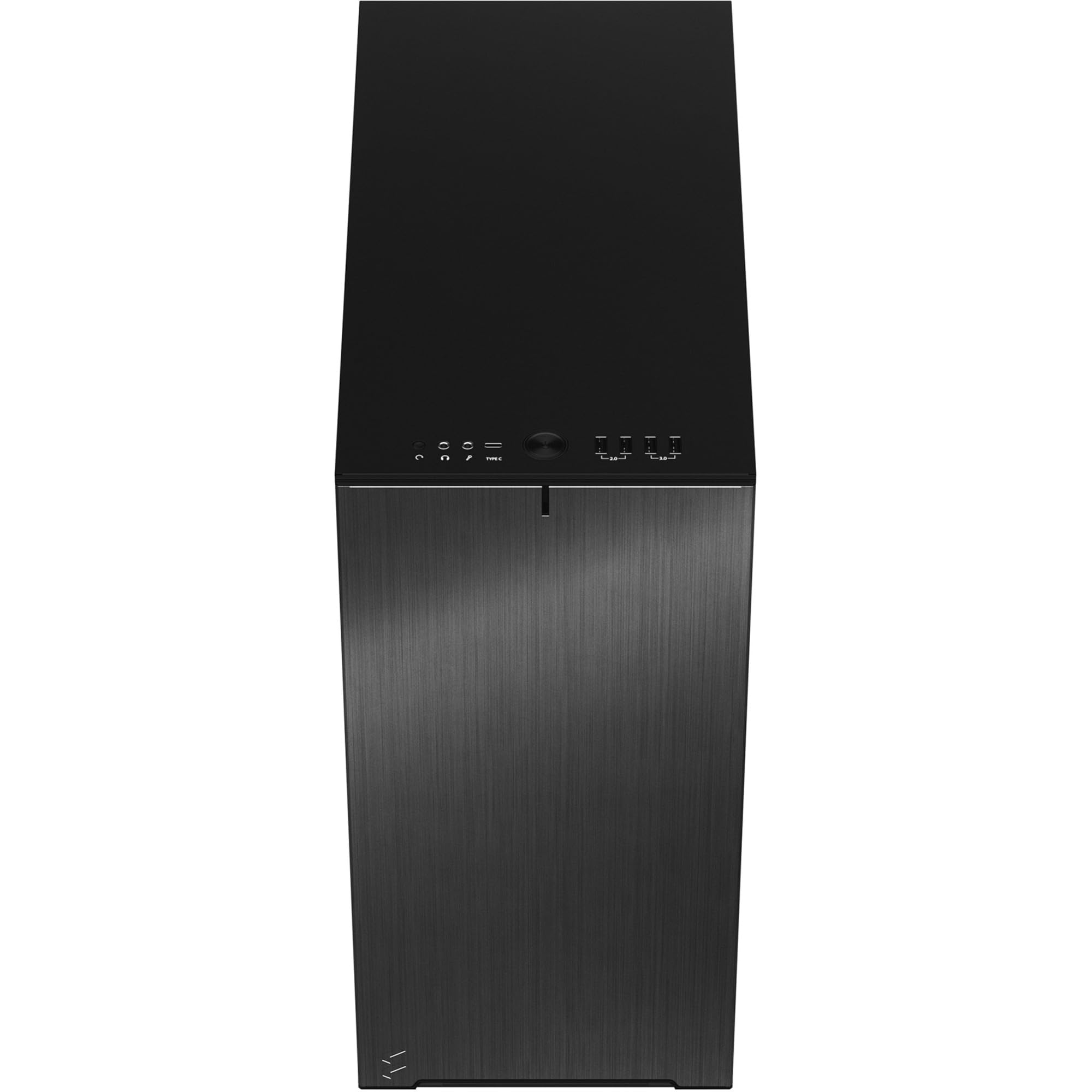 Fractal Design Define 7 Compact Black ATX Mid Tower PC Case - Brushed Aluminum/Steel, Silent Computer Chassis for Gaming & Workstation Builds | Perfect for Home Office & Streaming Setup