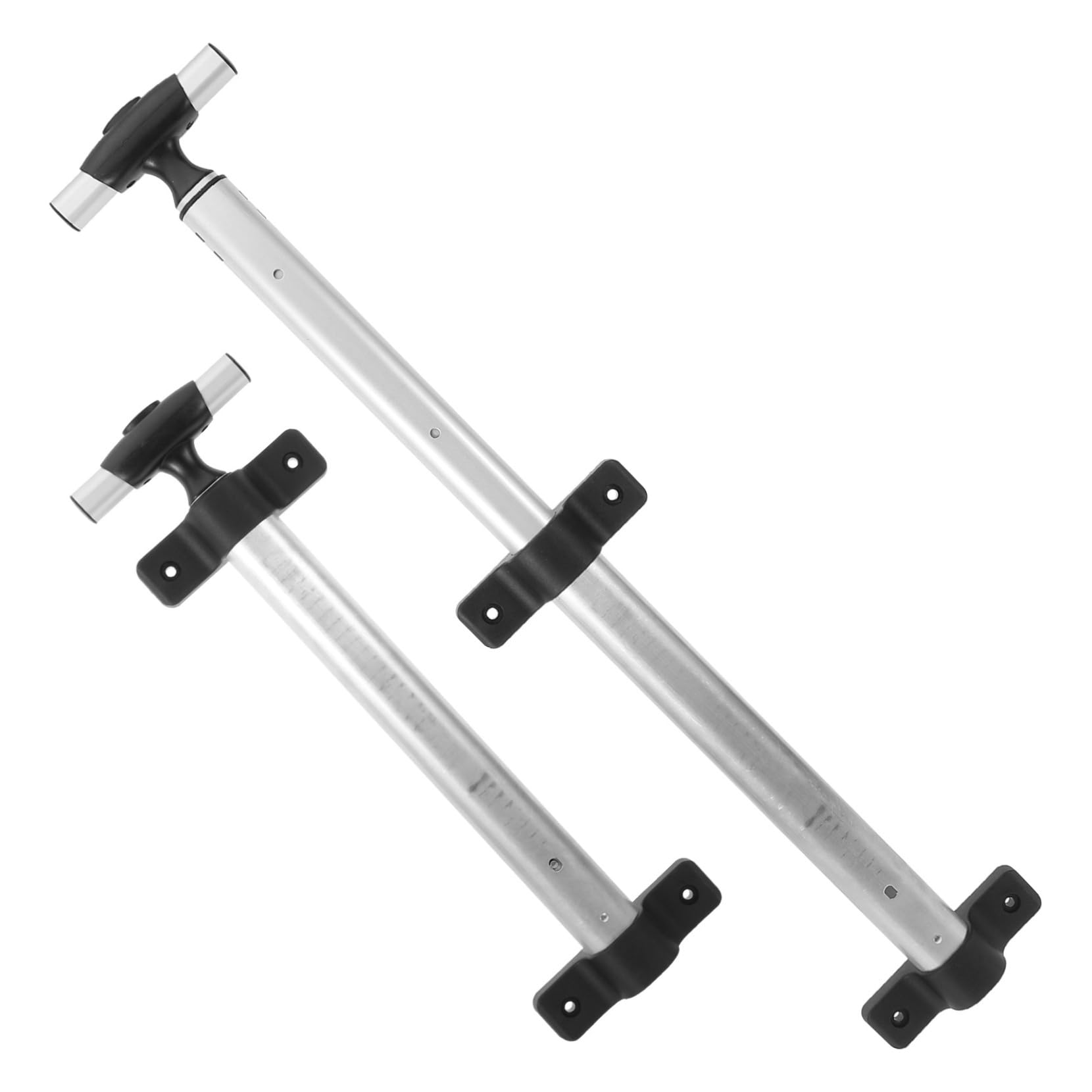 BESPORTBLE 4-Piece Aluminum Luggage Handle Replacement Set - Durable Trolley Case Pull Handle for Travel Suitcases (Ideal for Business Trips, Vacations & Airport Use)