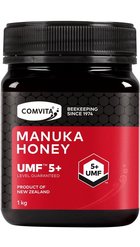 Comvita UMF5+ Manuka Honey 500g - Raw, Pure & Authentic New Zealand Honey for Immune Support, Digestion & Wellness - Perfect for Tea, Toast & Natural Remedies