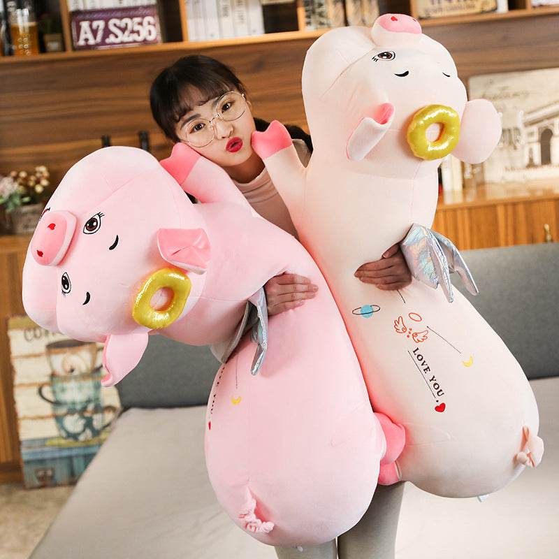 Jumbo Cute Piggy Plush Stuffed Animal - Extra Large Soft Plush Toy for Kids, Girls & Boys, Perfect for Cuddling, Gifts, Nursery Decor & Birthday Presents