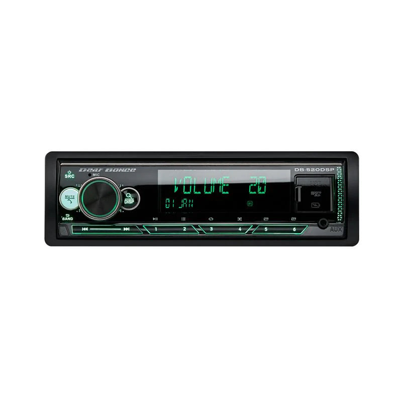 Deaf Bonce DB 520DSP Car Stereo Head Unit - 4 x 25W RMS Power Output - Perfect for Car Audio Upgrades & Custom Sound Systems