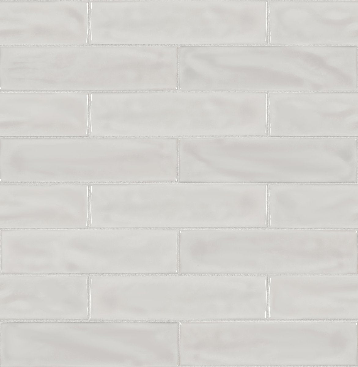 3 x 12 Inch Marlow Mist Glossy Pressed Glazed Ceramic Wall Tile - Perfect for Kitchen Backsplash, Bathroom Walls & Shower Surrounds