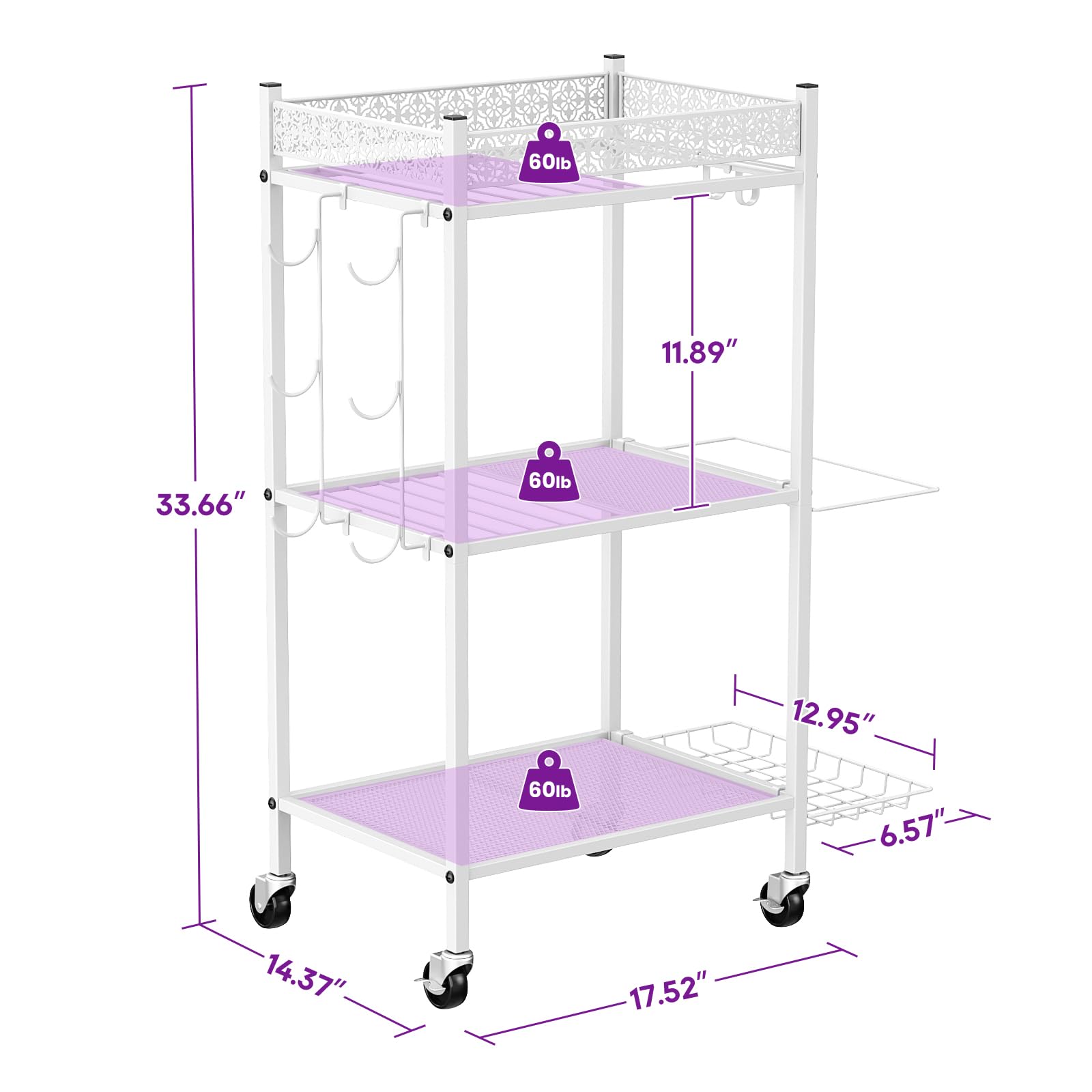 Yoga Mat Storage Rack - Home Gym Organizer for Yoga Mats, Foam Rollers & Fitness Equipment | Space-Saving Workout Gear Holder for Home Exercise & Yoga Studios