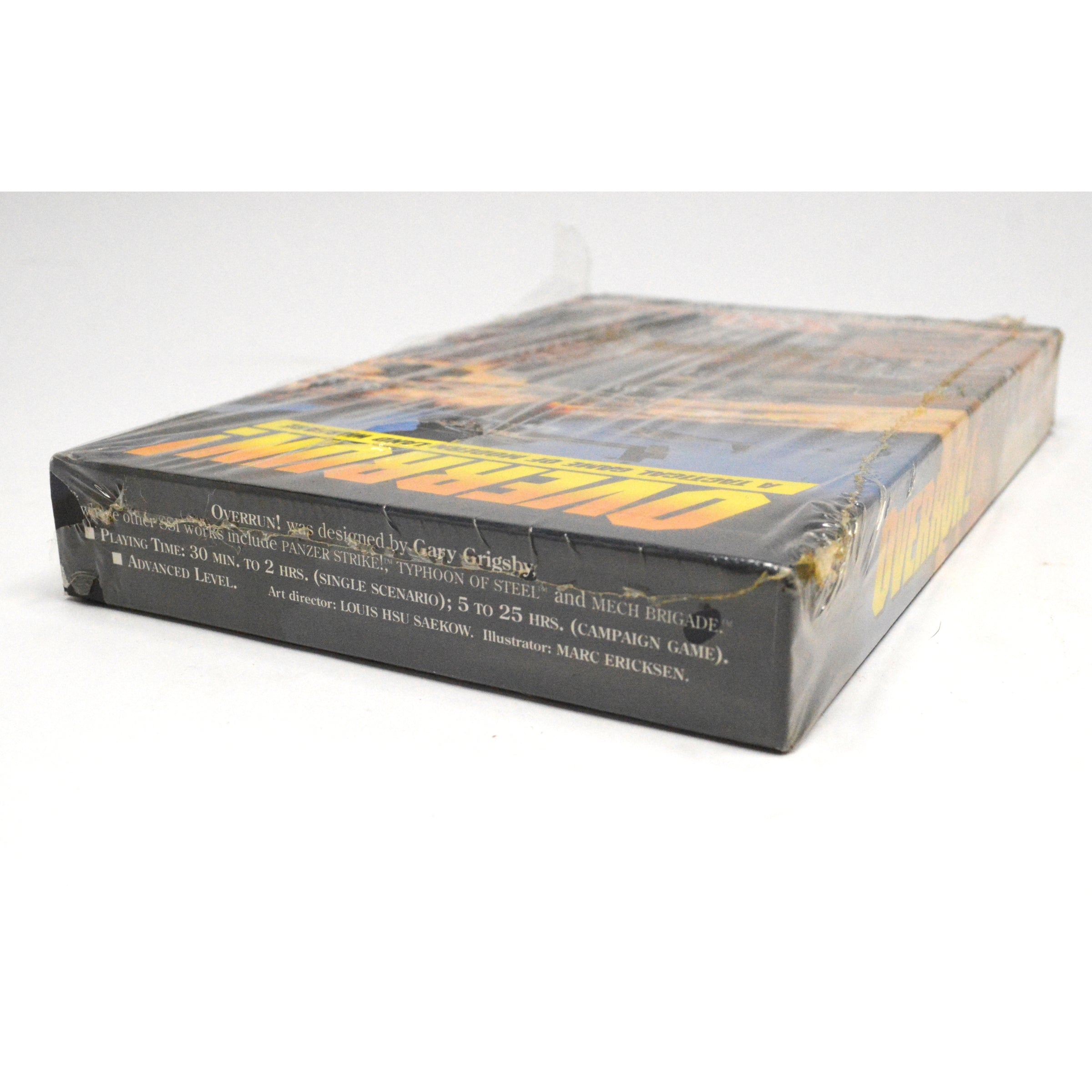 Brand New AMIGA OVERRUN! Tactical Warfare Computer Game - Factory Sealed by SSI | Classic Strategy Game for PC Gaming Enthusiasts & Retro Collectors