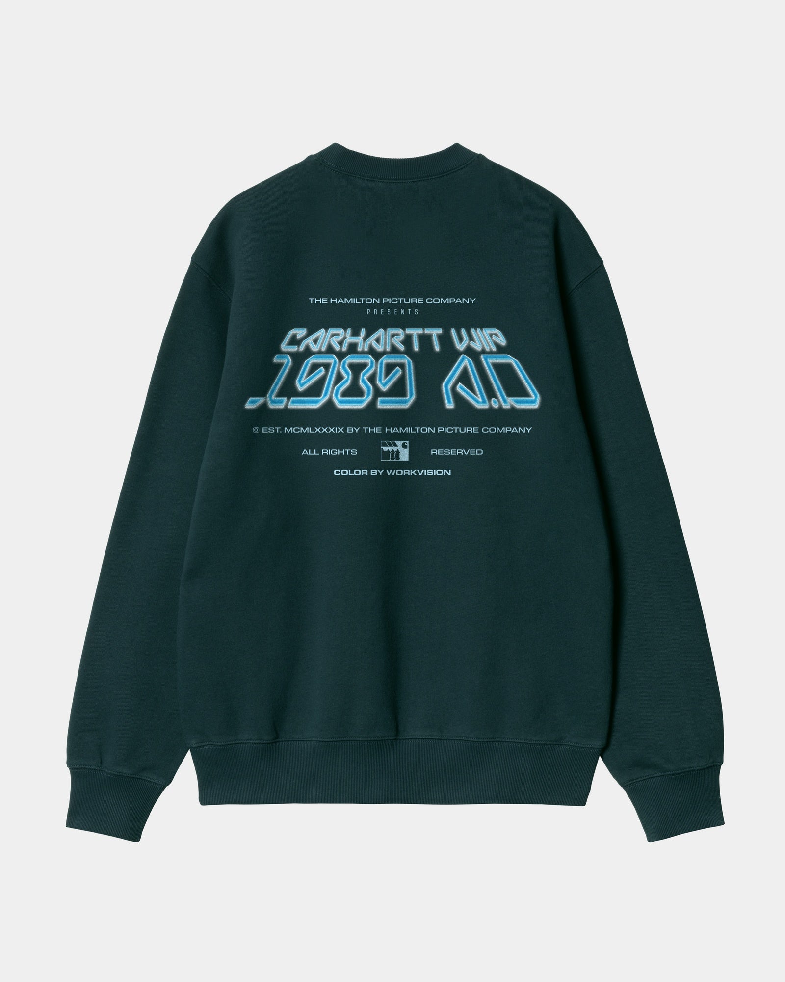 Greatest Flicks Sweatshirt | Deep Lagoon Blue Pullover Hoodie for Men & Women - Cozy Casual Wear for Outdoors, Travel & Lounge