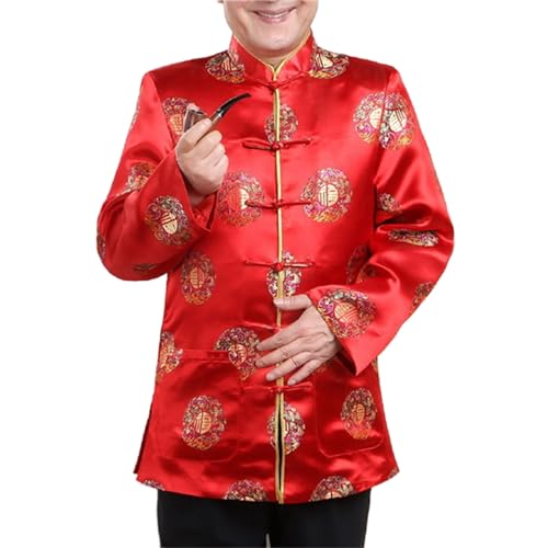 Traditional Chinese Tang Suit for Men - Retro Style Jacket Coat - Perfect for Festivals, Weddings & Cultural Events