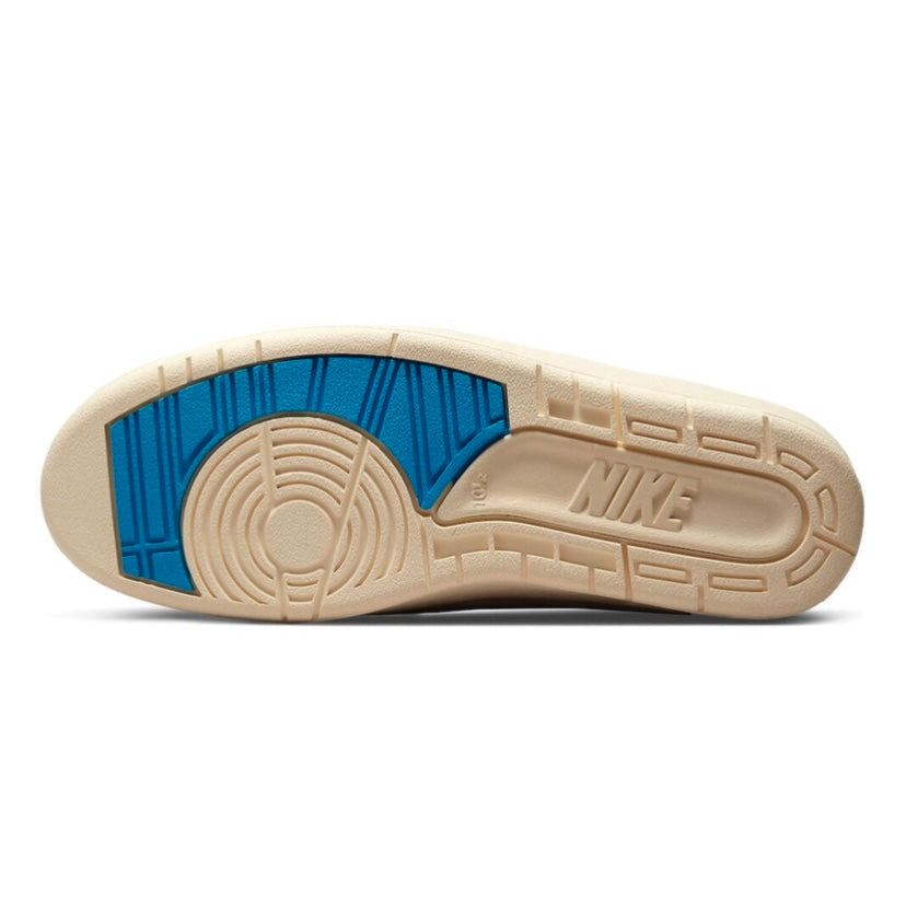 Air Jordan 2 Retro x Union SP Grey Fog Grey Blue Sneakers - Men's Basketball Shoes for Casual Wear & Street Style Fashion