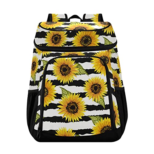 08#Stripe Sunflowers