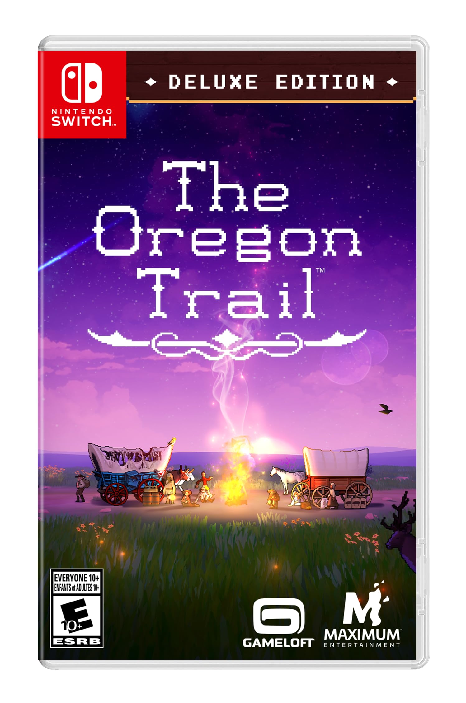 The Oregon Trail Game for Nintendo Switch - Classic Adventure & Survival Gameplay - Perfect for Family Fun & Retro Gaming Nights