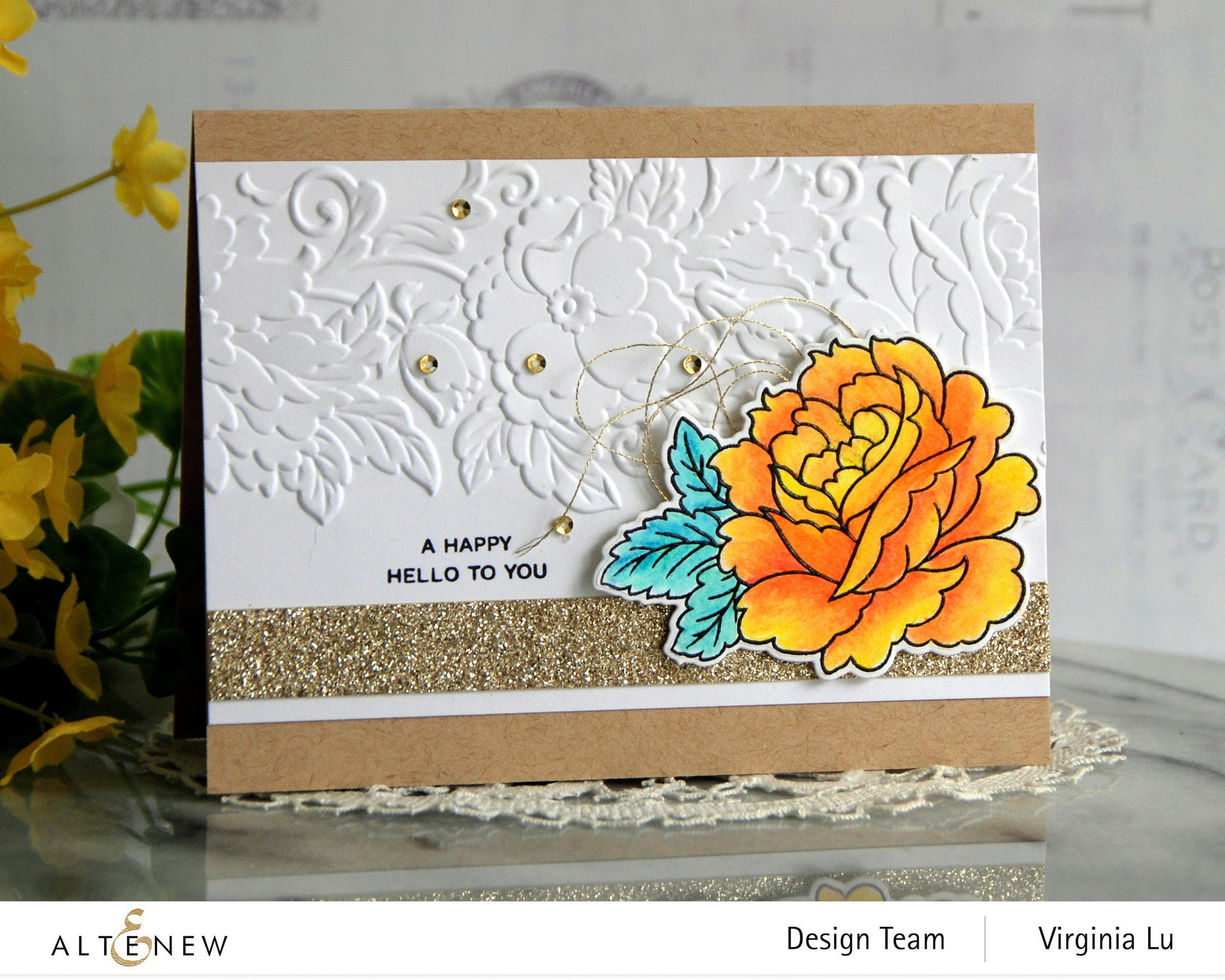 DIY Craft Your Life Project Kit with Elegant Motifs - Perfect for Scrapbooking, Card Making, and Home Decor Projects