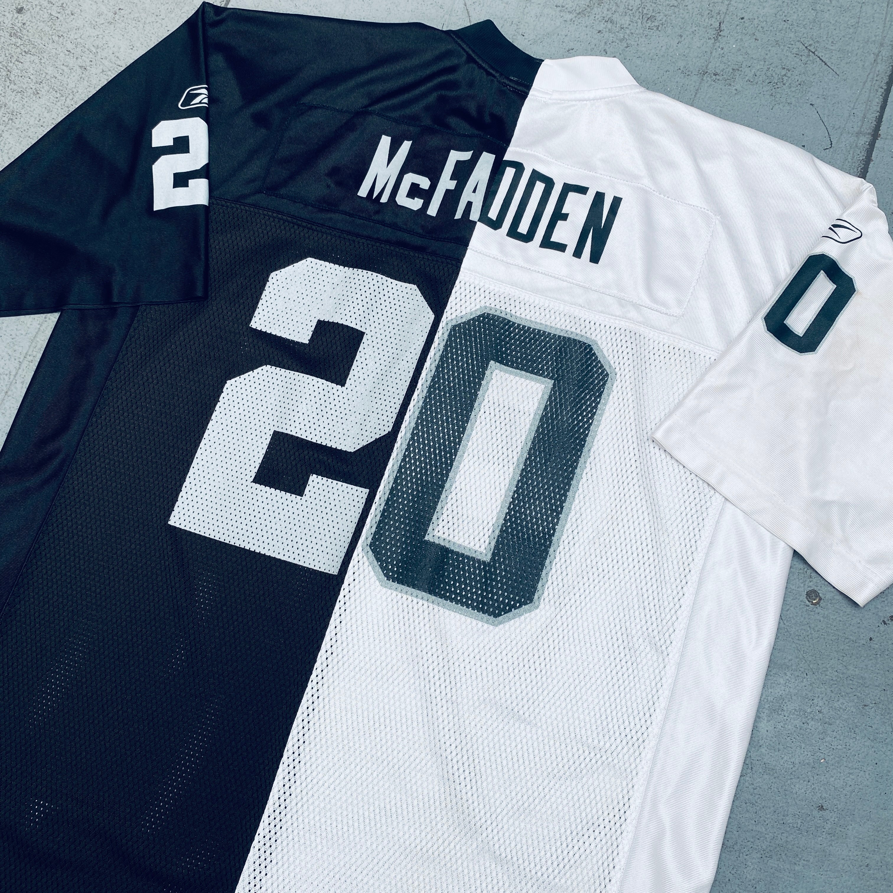 Oakland Raiders Darren McFadden 2011-2012 Split Jersey Size XL - Authentic NFL Football Jersey for Fans, Game Day Outfits & Sports Memorabilia Collection