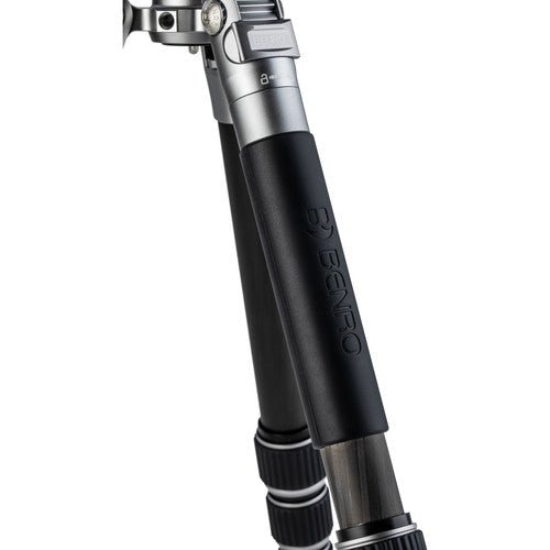 Benro Tripster Travel Tripod - 1 Series Aluminum Tripod for Travel Photography, Vlogging & Outdoor Adventures (Black) - Compact & Lightweight for Hiking, Camping & Sightseeing