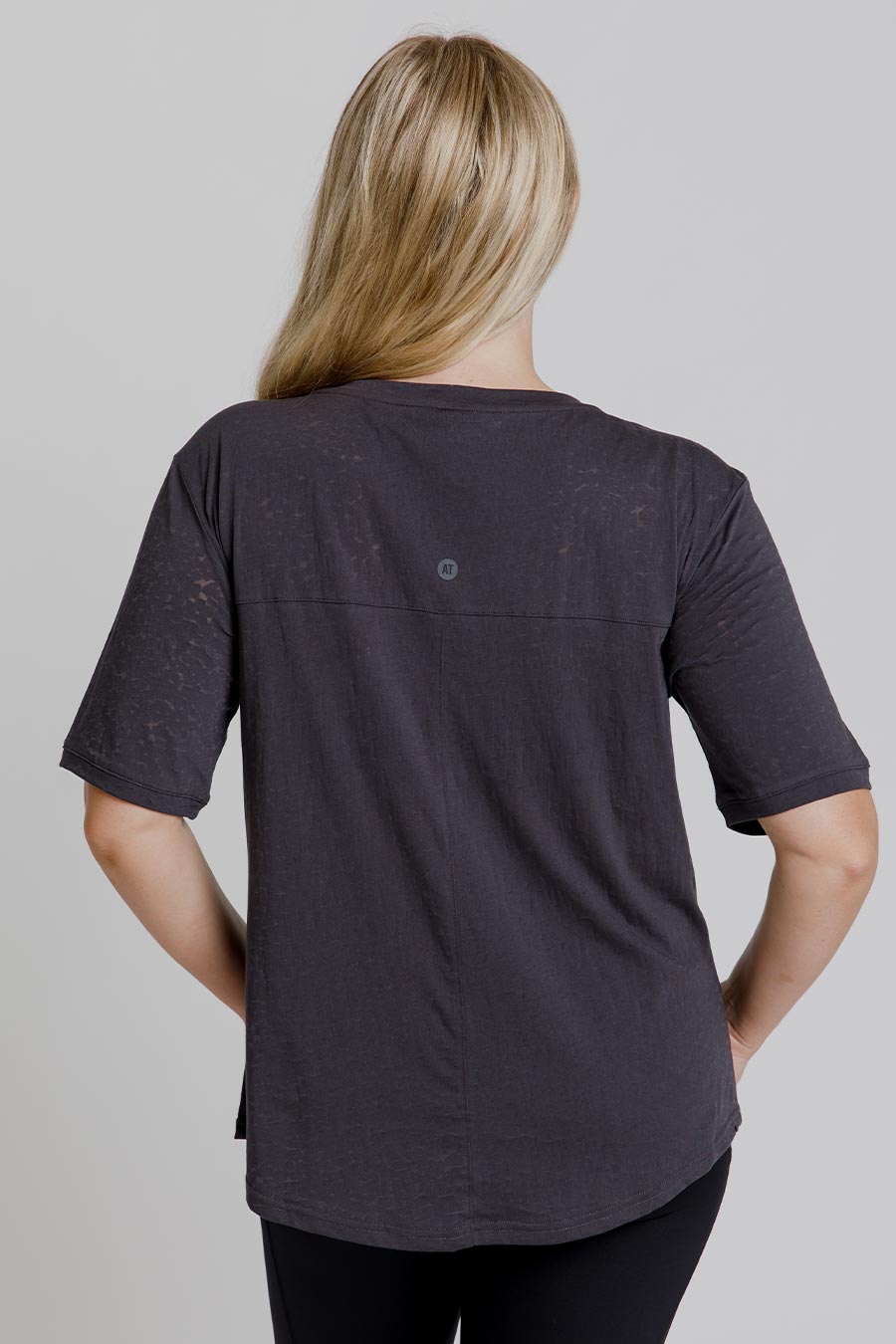 Stylish Burnout Black Pocket T-Shirt for Men & Women - Casual Comfort Fit Tee for Everyday Wear, Outings & Layering